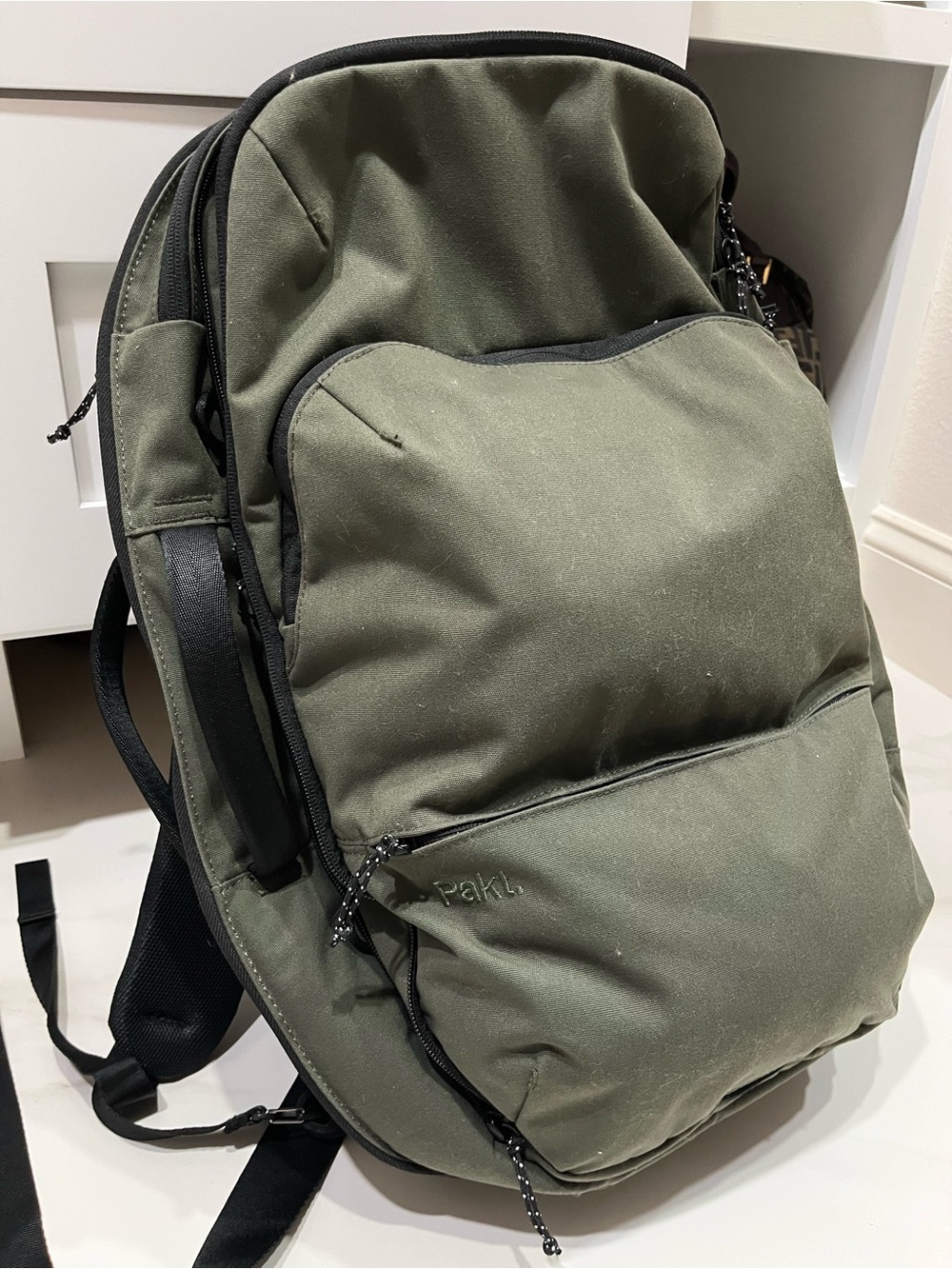 PAKT the travel backpack Forest green 35L - Picture 3 of 16